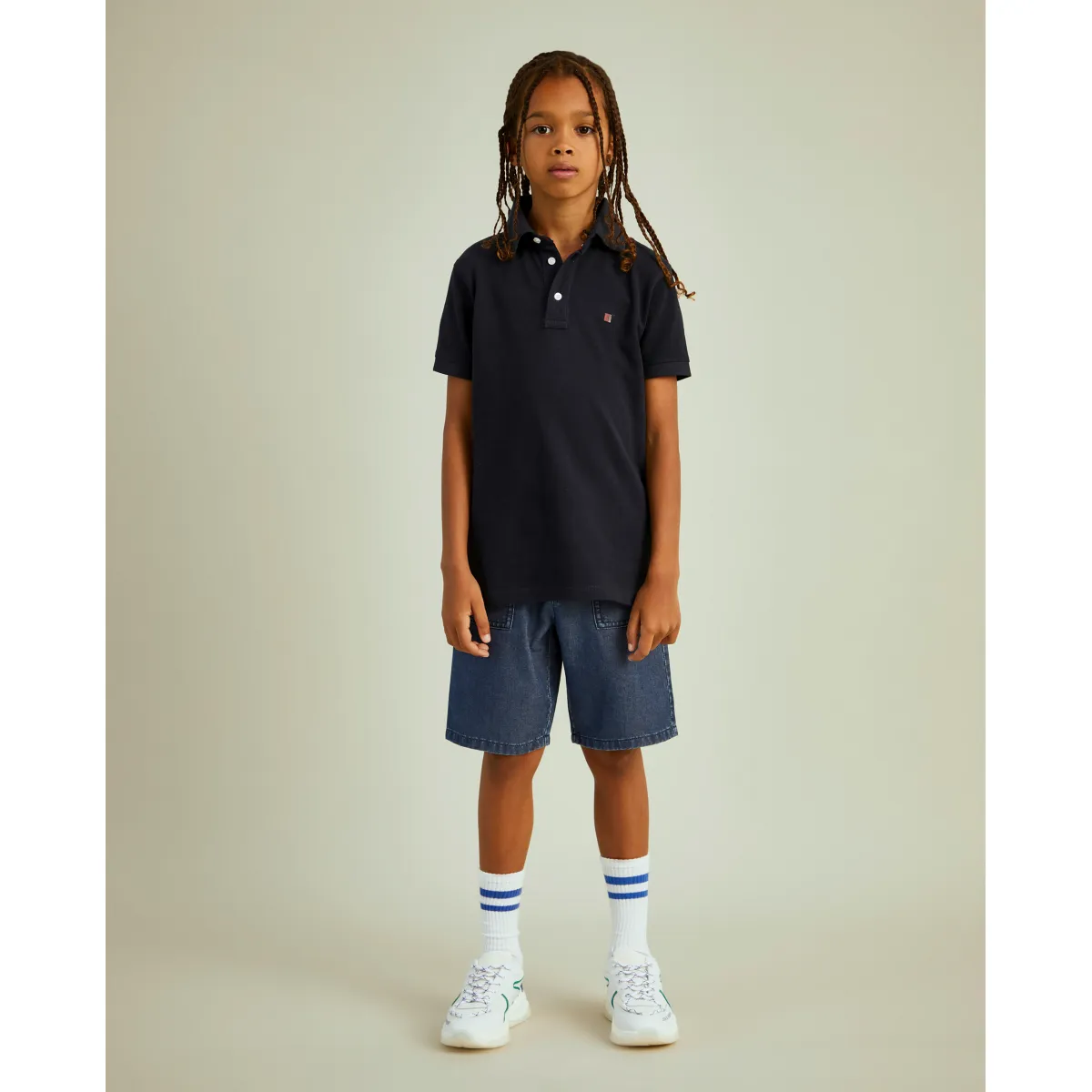 100% cotton short sleeve polo