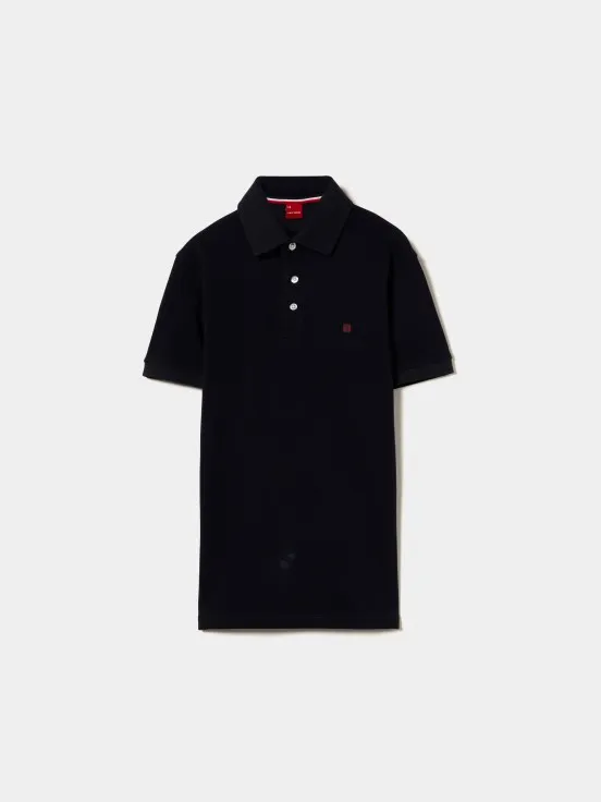 100% cotton short sleeve polo