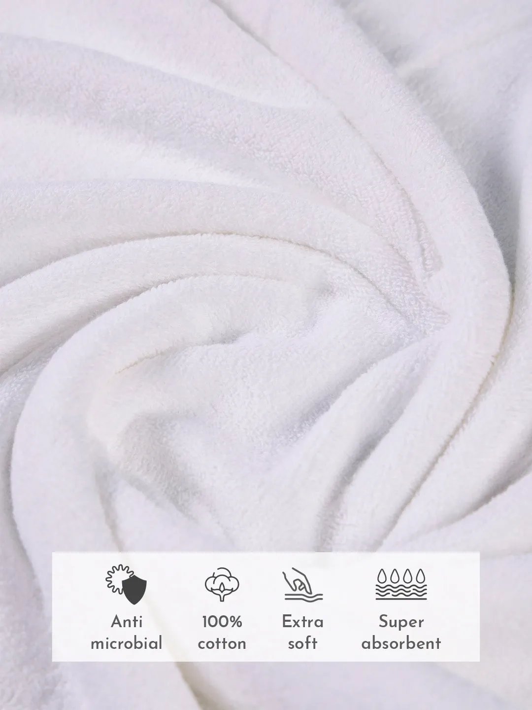 100% Cotton Spa-like 550 GSM Bath Towel - Nimbus