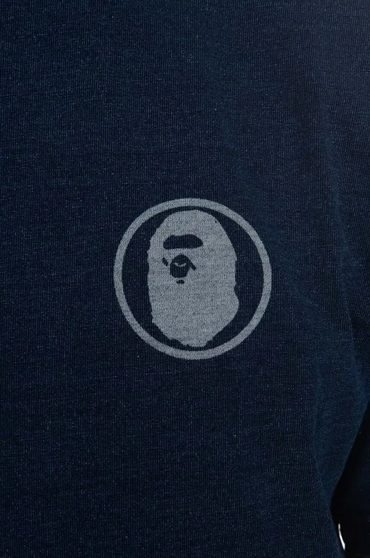 A Bathing Ape cotton t-shirt blue color