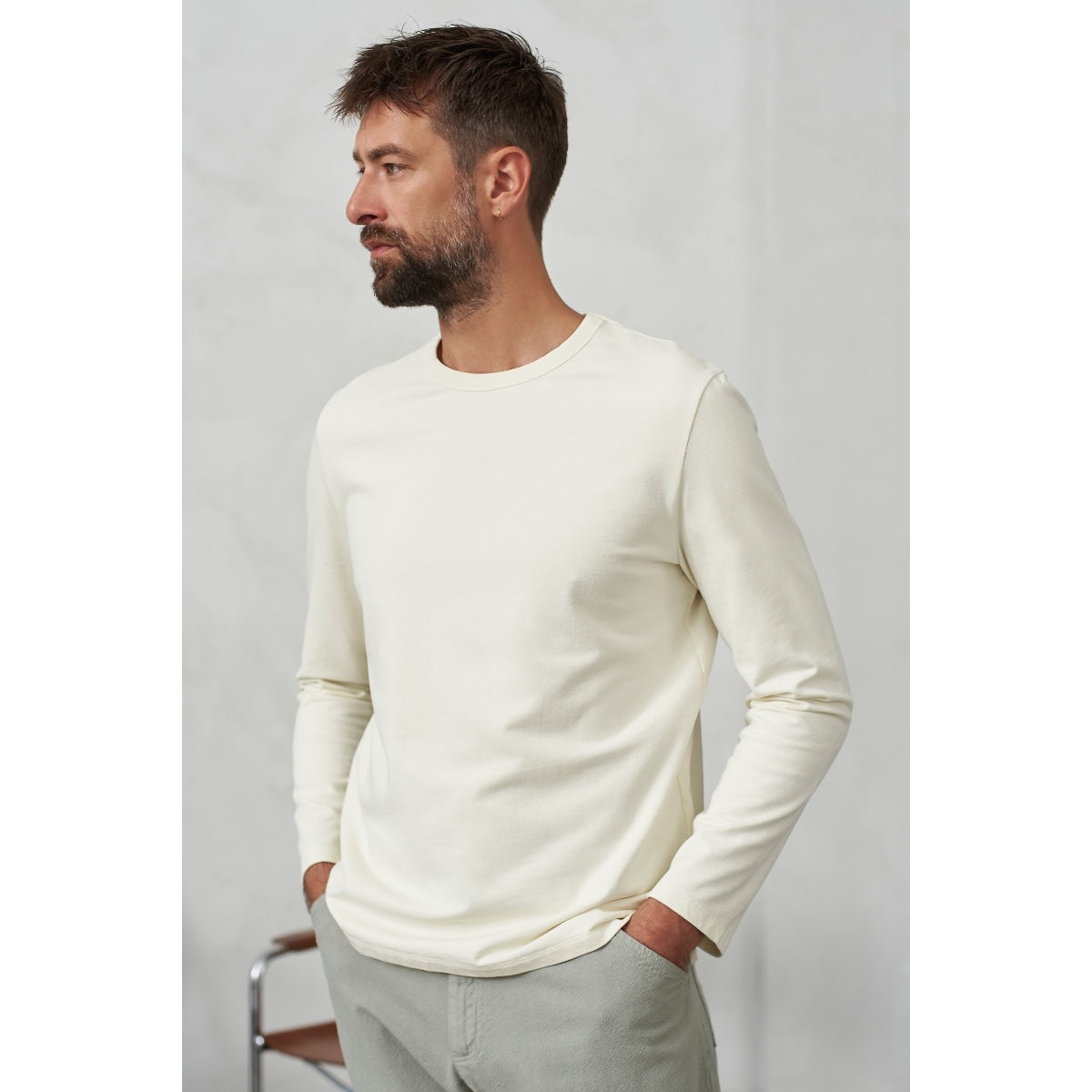 About Companions Lars Jumper eco ecru