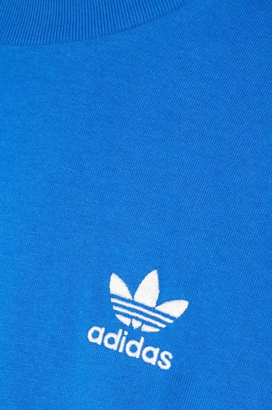 adidas Originals cotton t-shirt Adicolor men’s blue color IZ2481