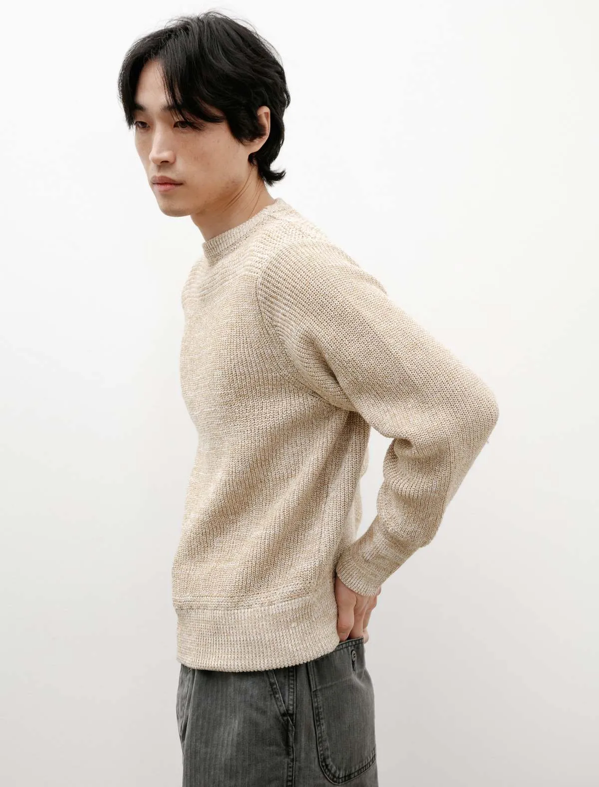 A.R.C. Sweater - Mix Beige