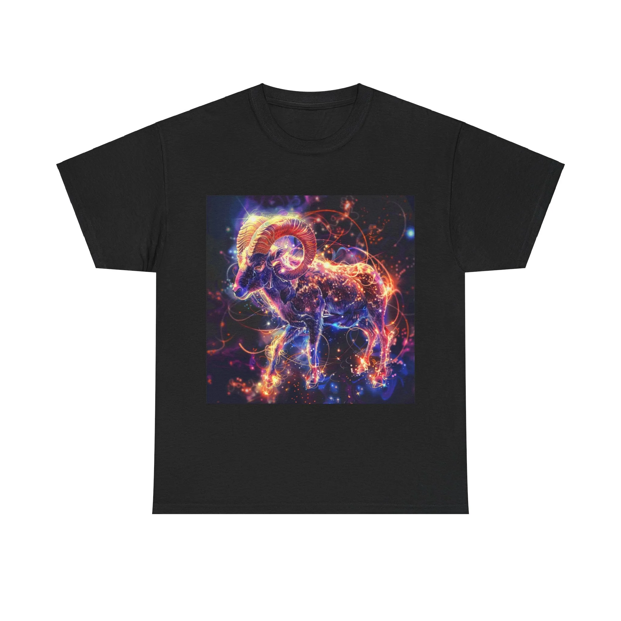 Aries zodiac Unisex Heavy Cotton Tee