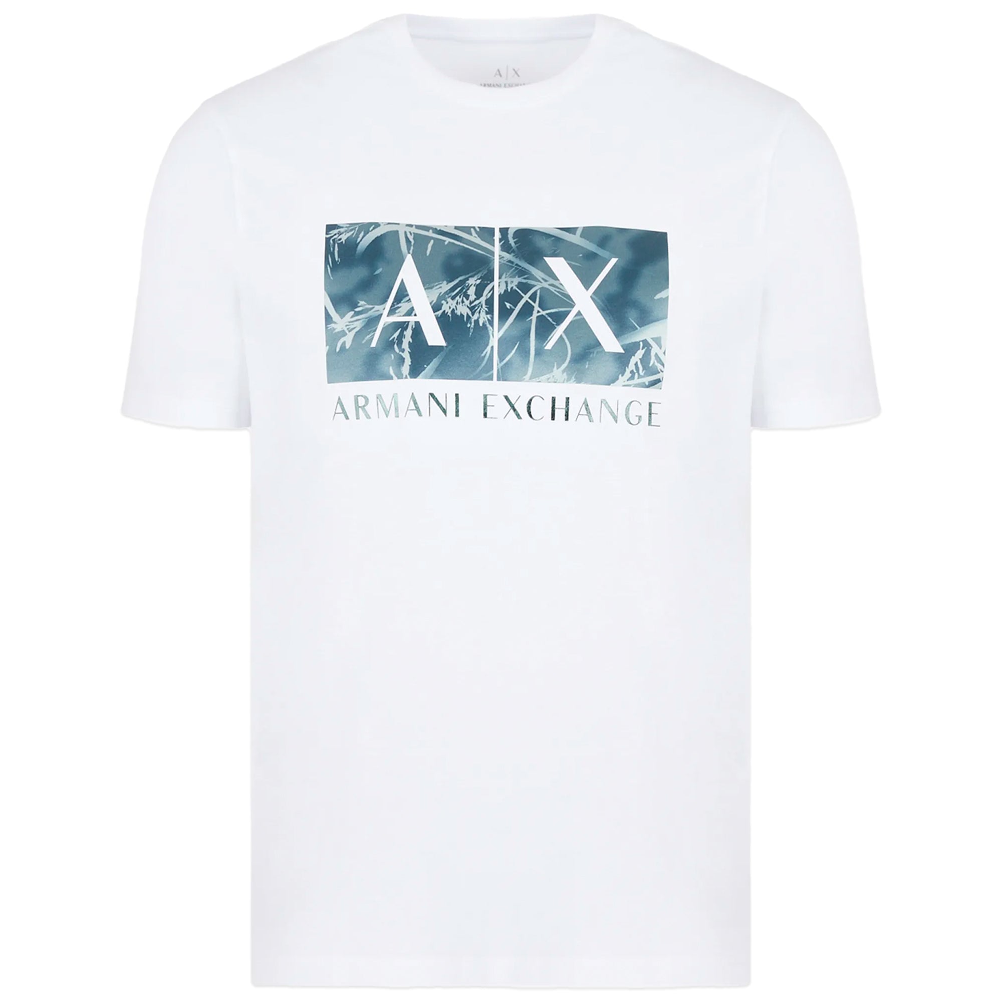 Armani Exchange 3RZTHA AX Block T-Shirt - Tropical Print