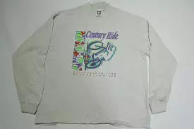 Autumn Century Ride 1998 Vintage 90's 100 Mile Bicycle Race Long Sleeve Event T-Shirt