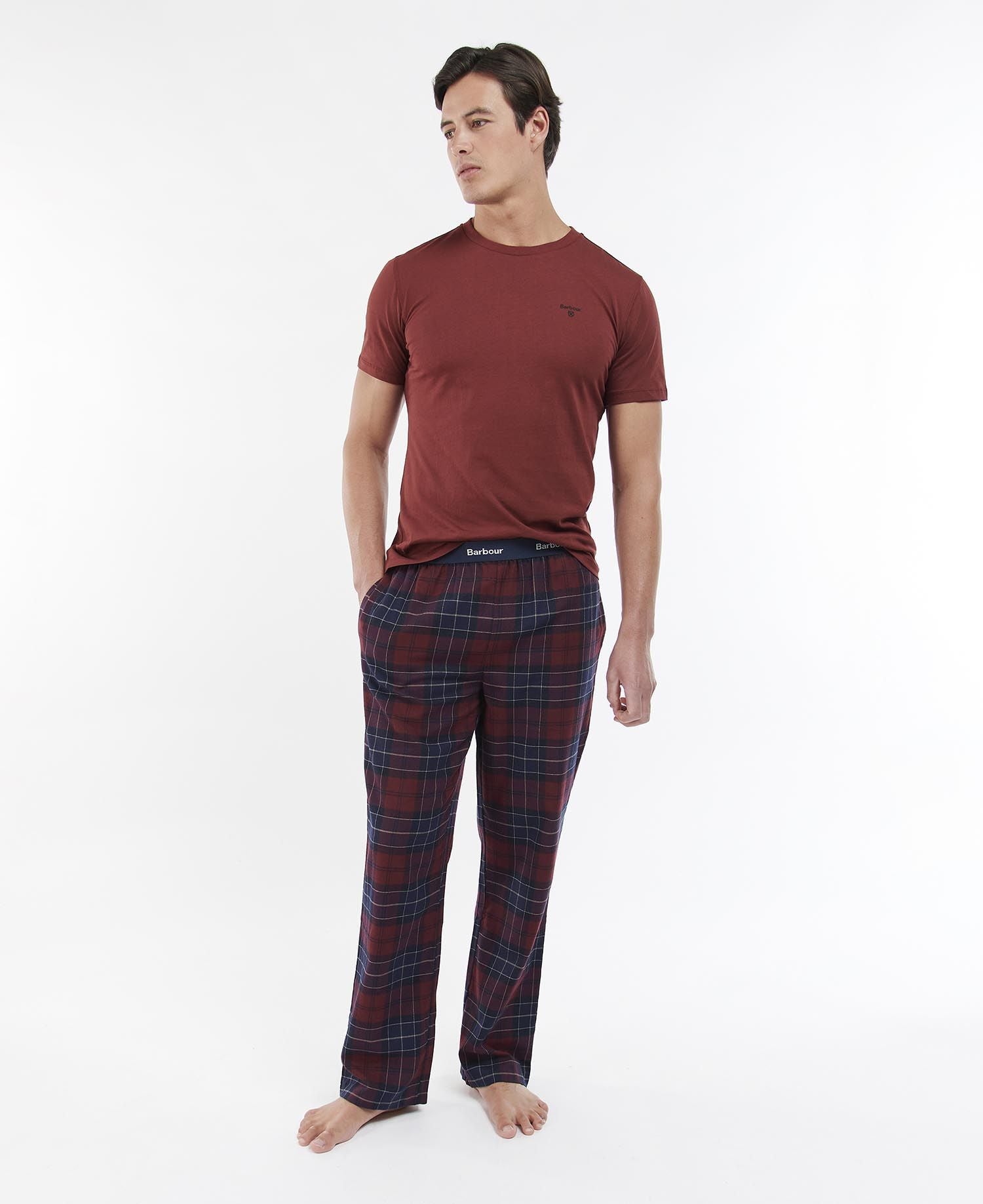 Barbour Mens 'Glenn' Tartan Check Pyjama Bottoms