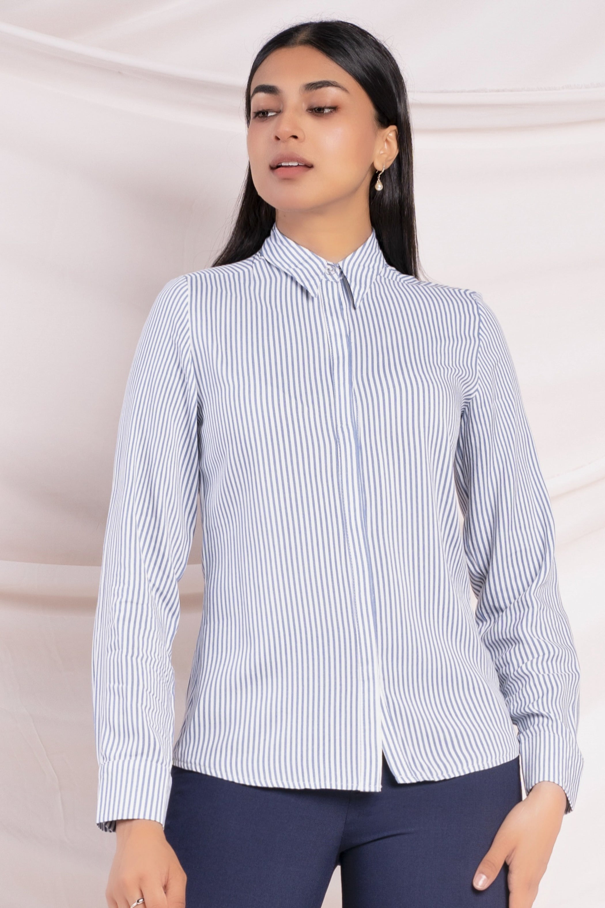 Blue Stripe Shirt