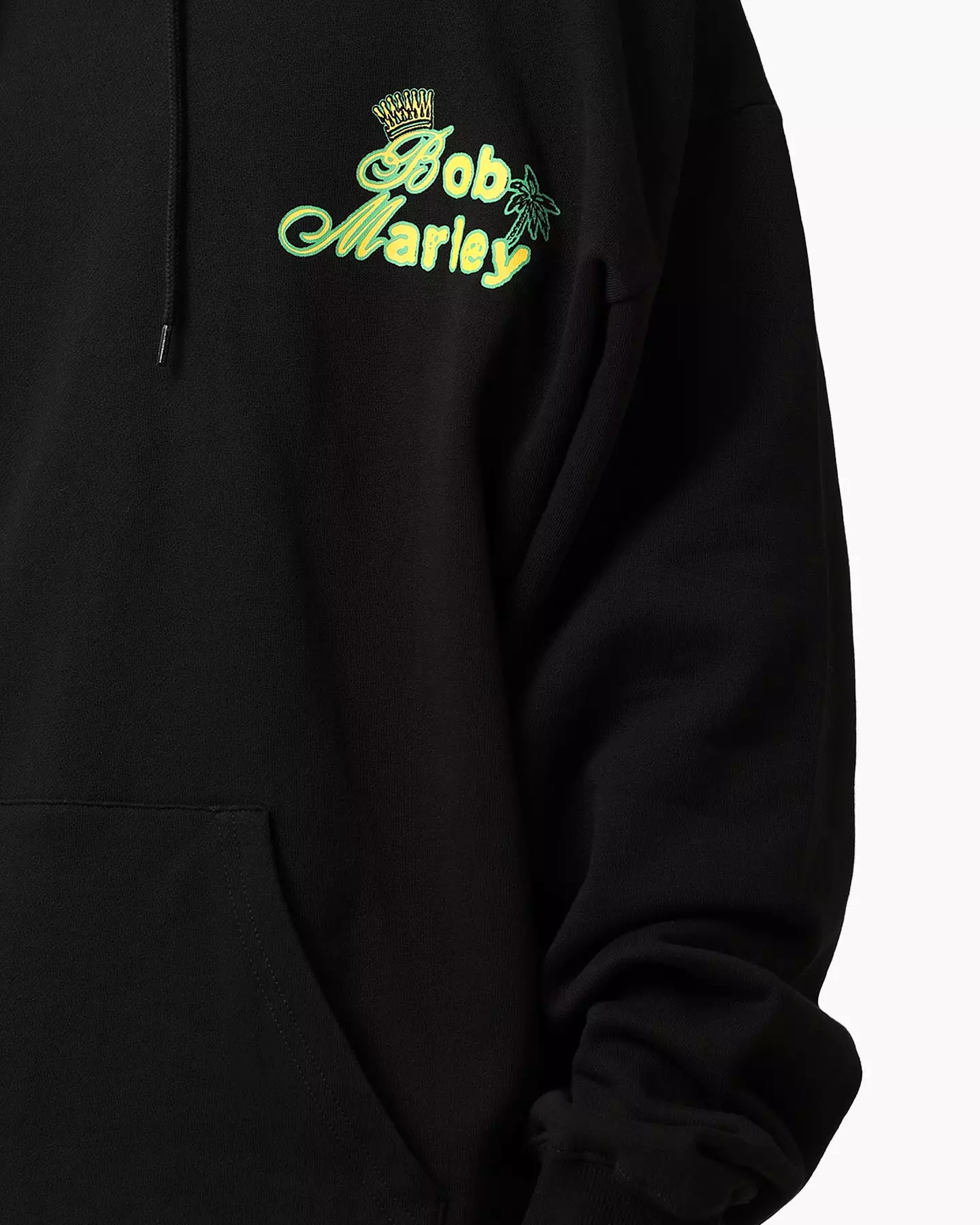 Bob Marley Smile Jamaica Hoodie Black