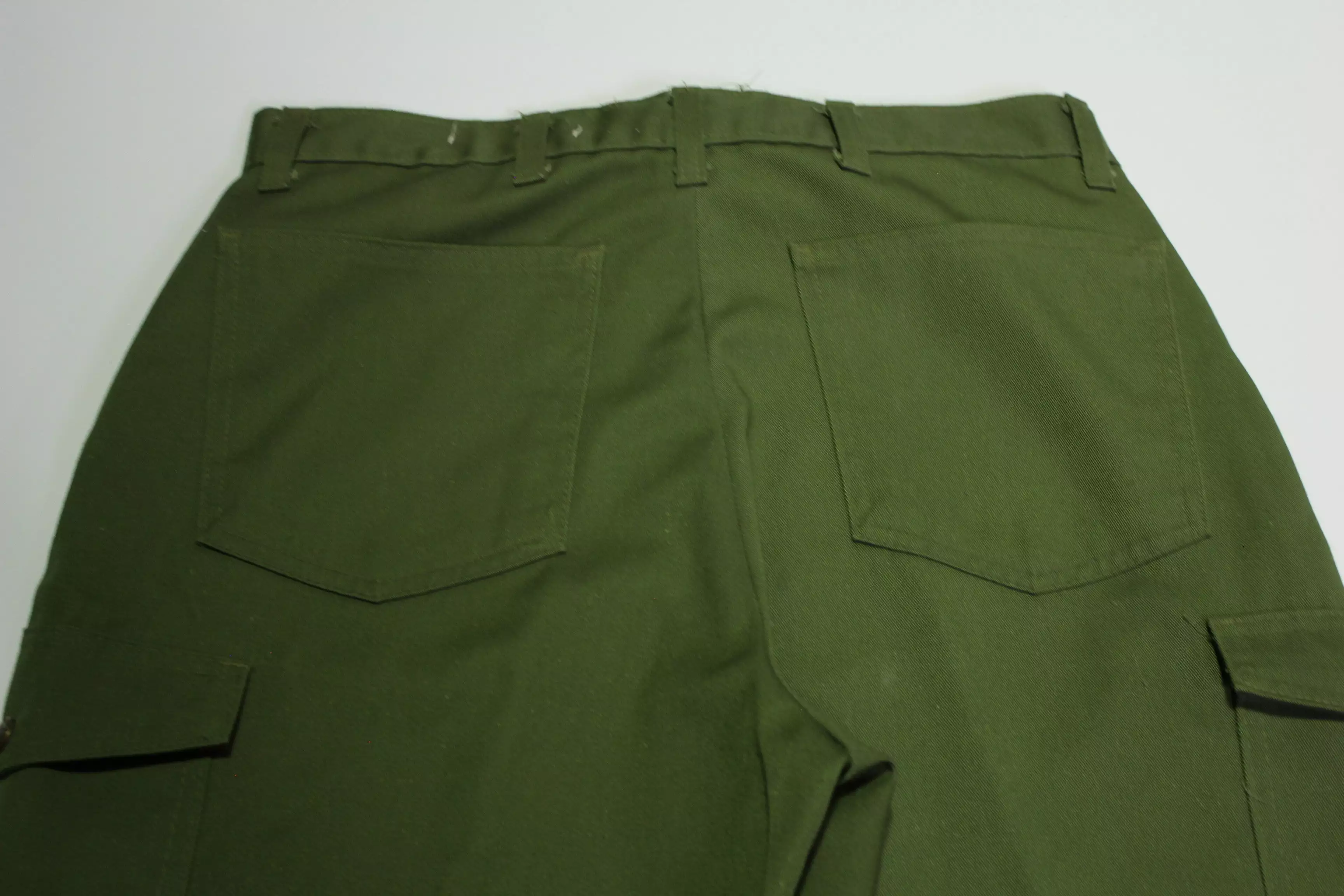 Boy Scouts of America Vintage 70's Talon Zipper Cargo Official Uniform Pants