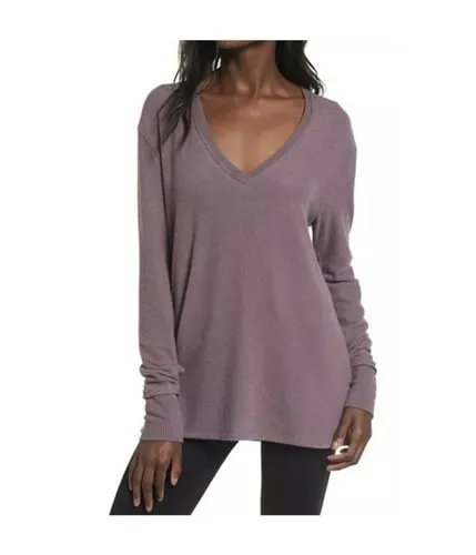 Bp. Womens Solid V-Neck Pullover Sweater