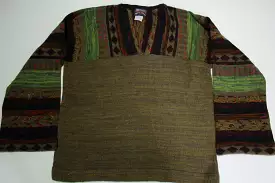 Brittania Vintage 70's Boho Hippie Poncho Style Sweater