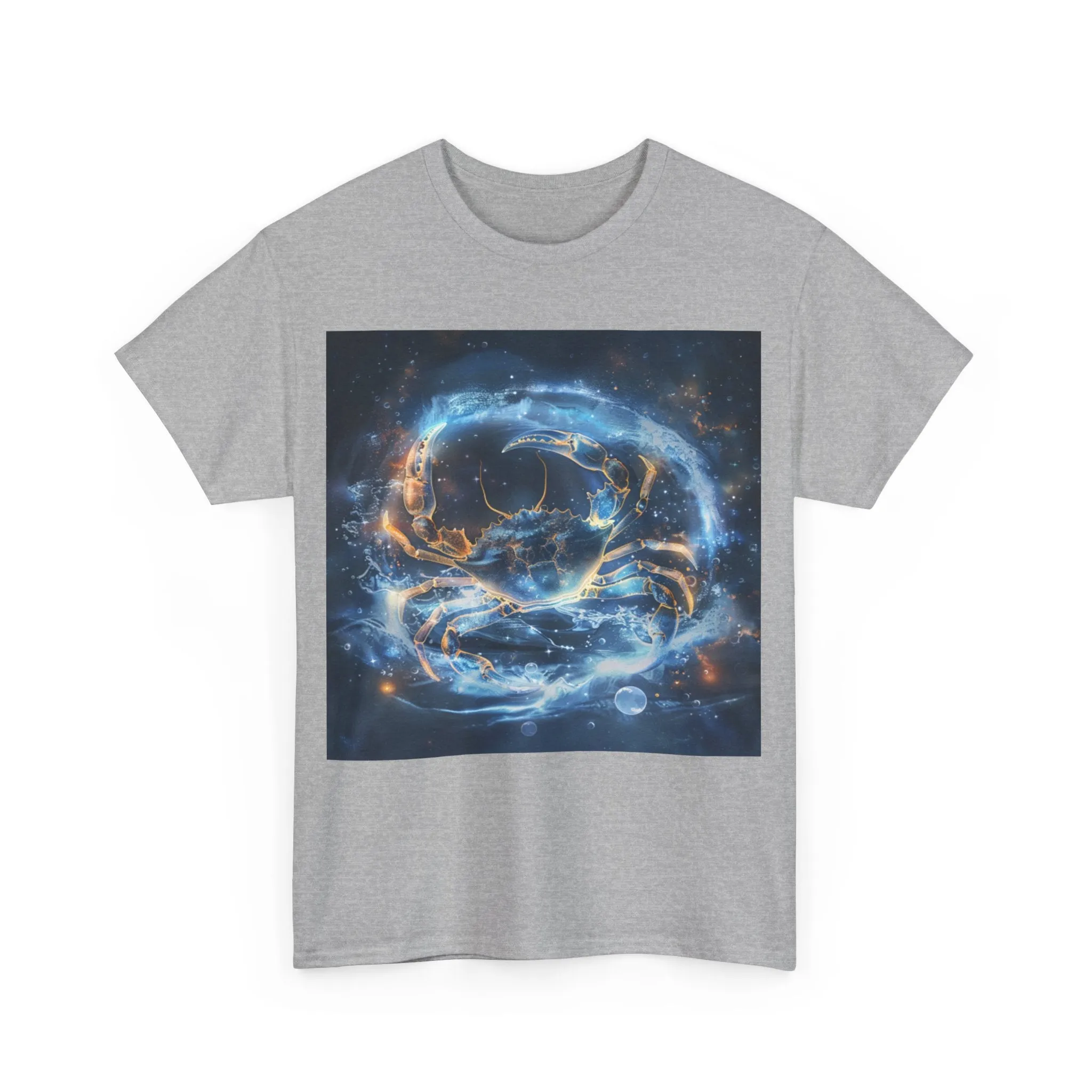 Cancer zodiac Unisex Heavy Cotton Tee