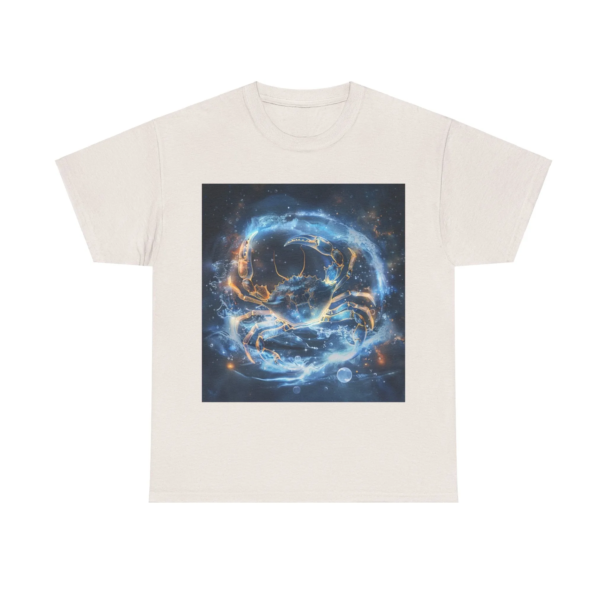 Cancer zodiac Unisex Heavy Cotton Tee