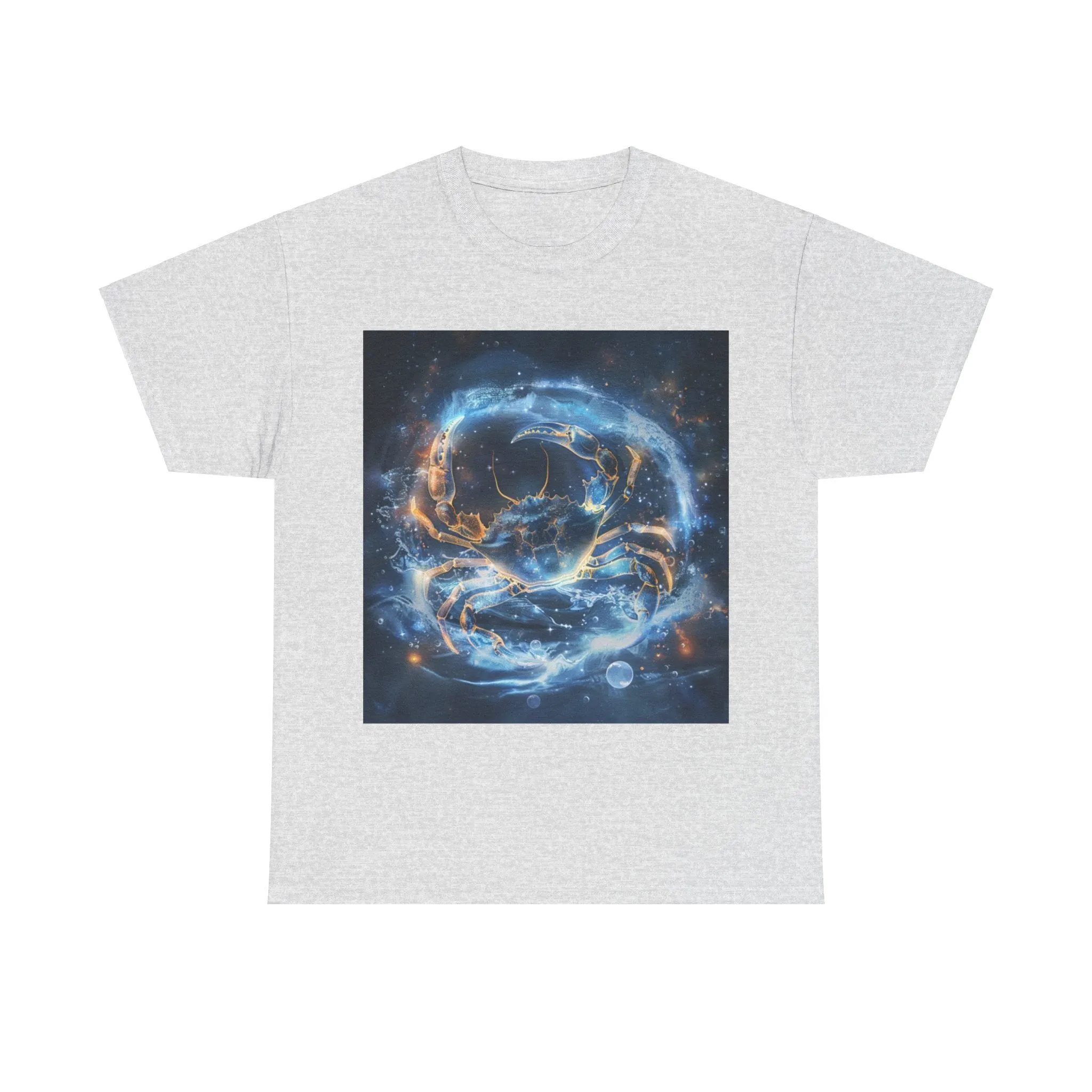 Cancer zodiac Unisex Heavy Cotton Tee