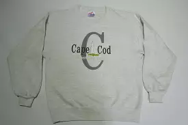 Cape Cod Massachusetts Vintage 80's Tourist Crewneck Sweatshirt