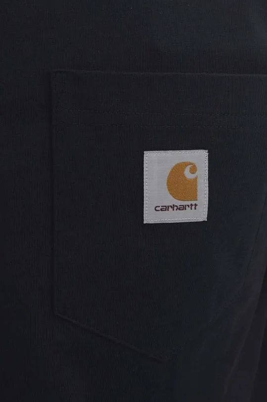 Carhartt WIP cotton t-shirt navy blue color