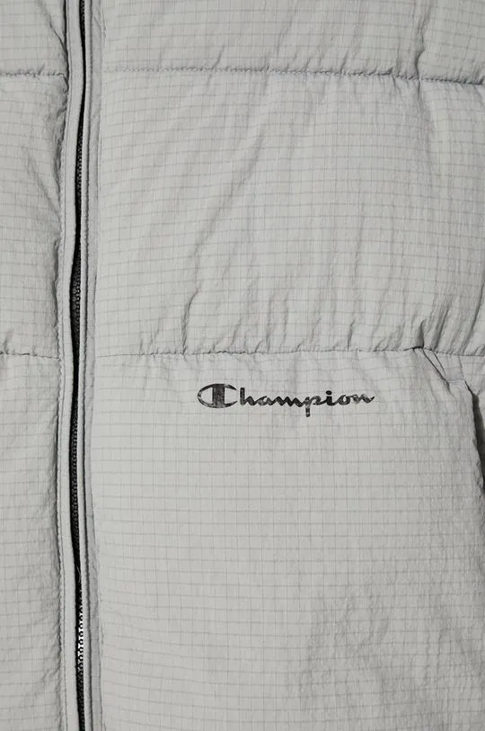 Champion jacket men's gray color