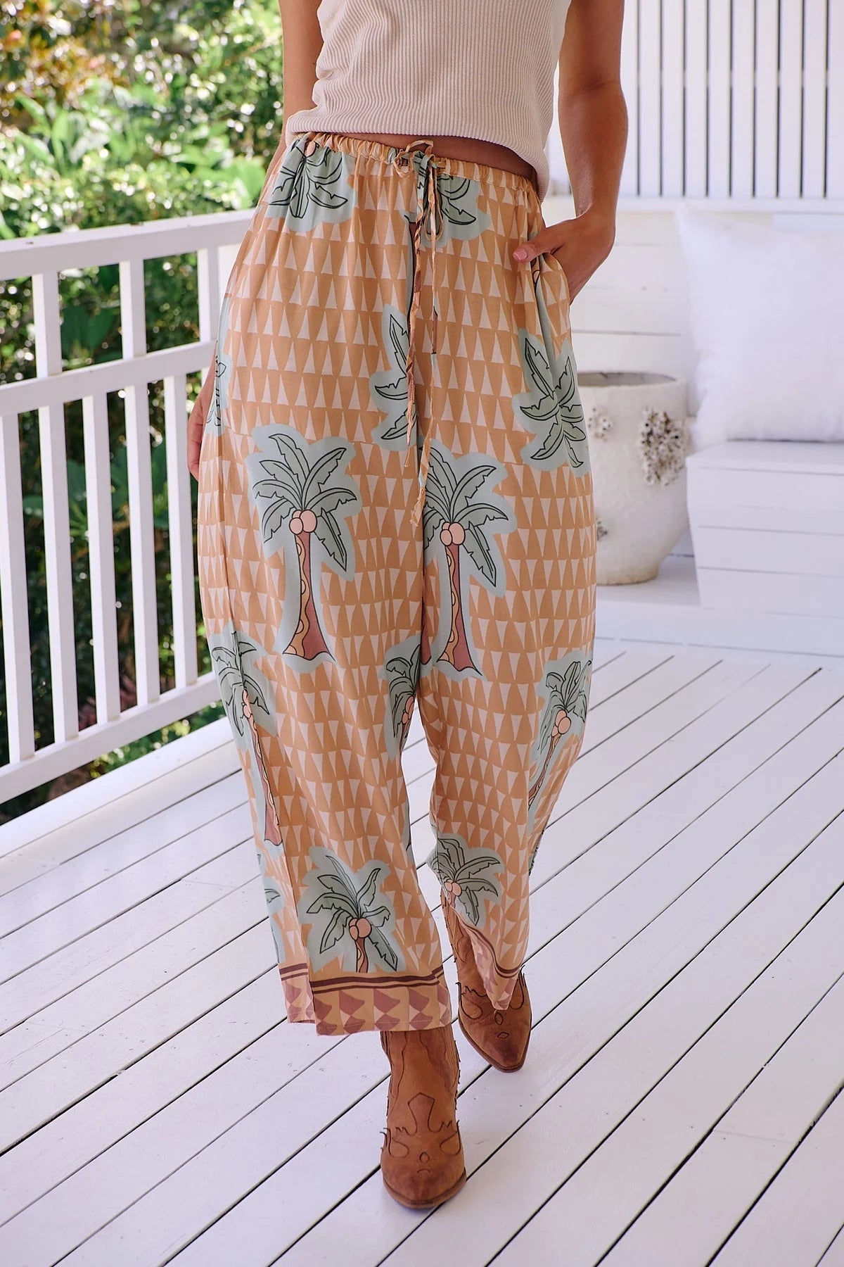 Cici Pants - Sahara Sunset Collection