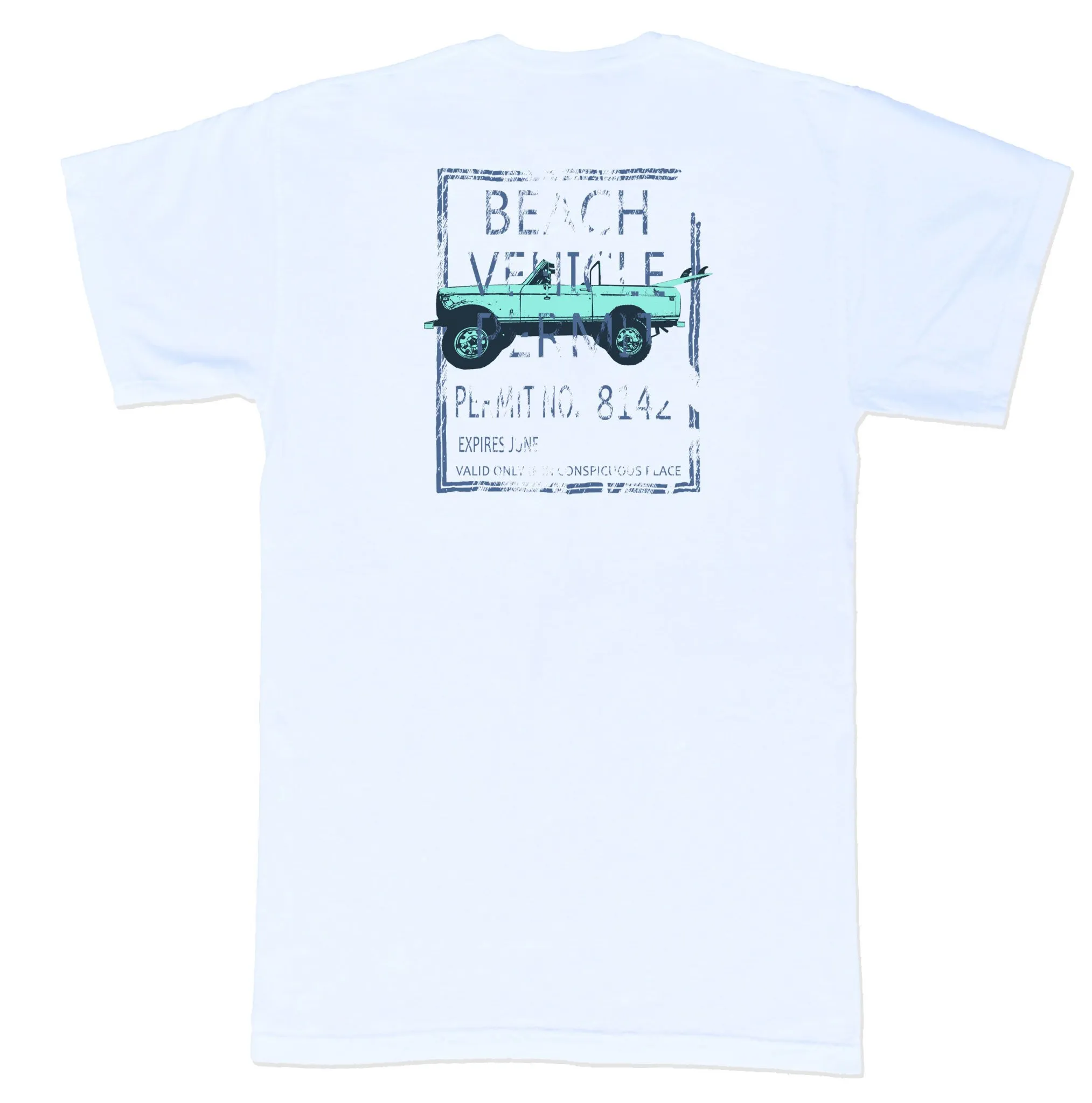 Coastal Cotton Beach Permit Tee