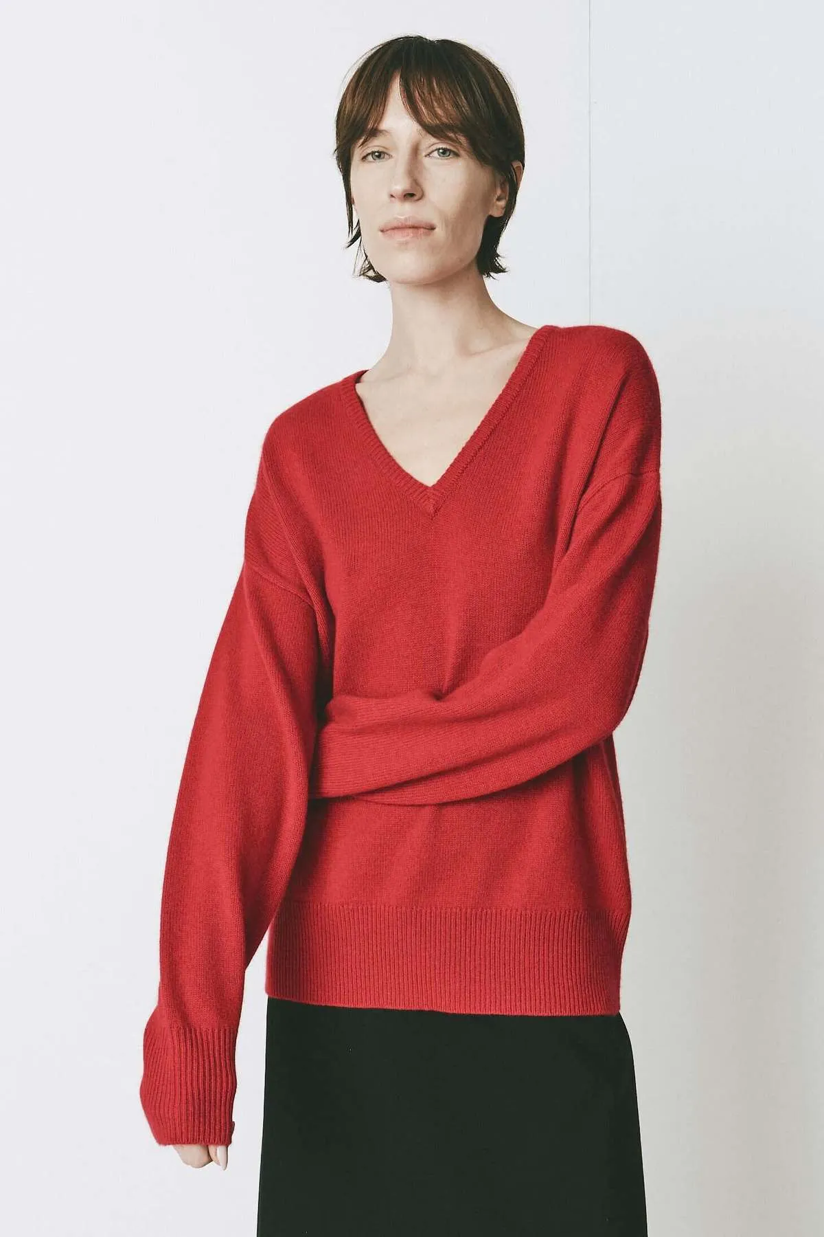 Coquelicot Sweater - Rouge