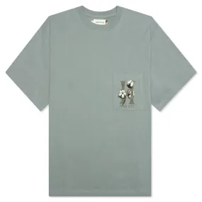 Cotton H S/S Tee - Slate