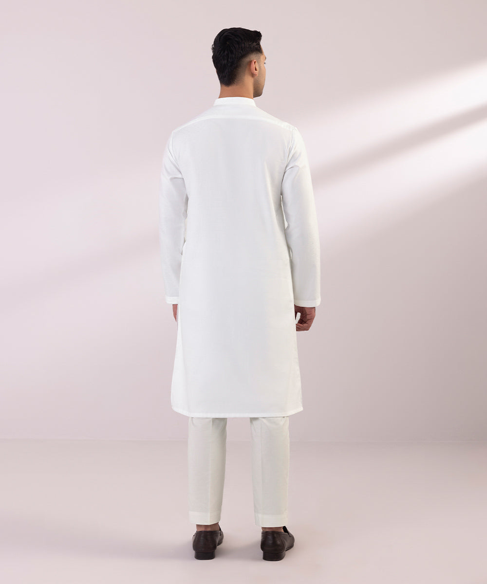 Cotton Jacquard Kurta