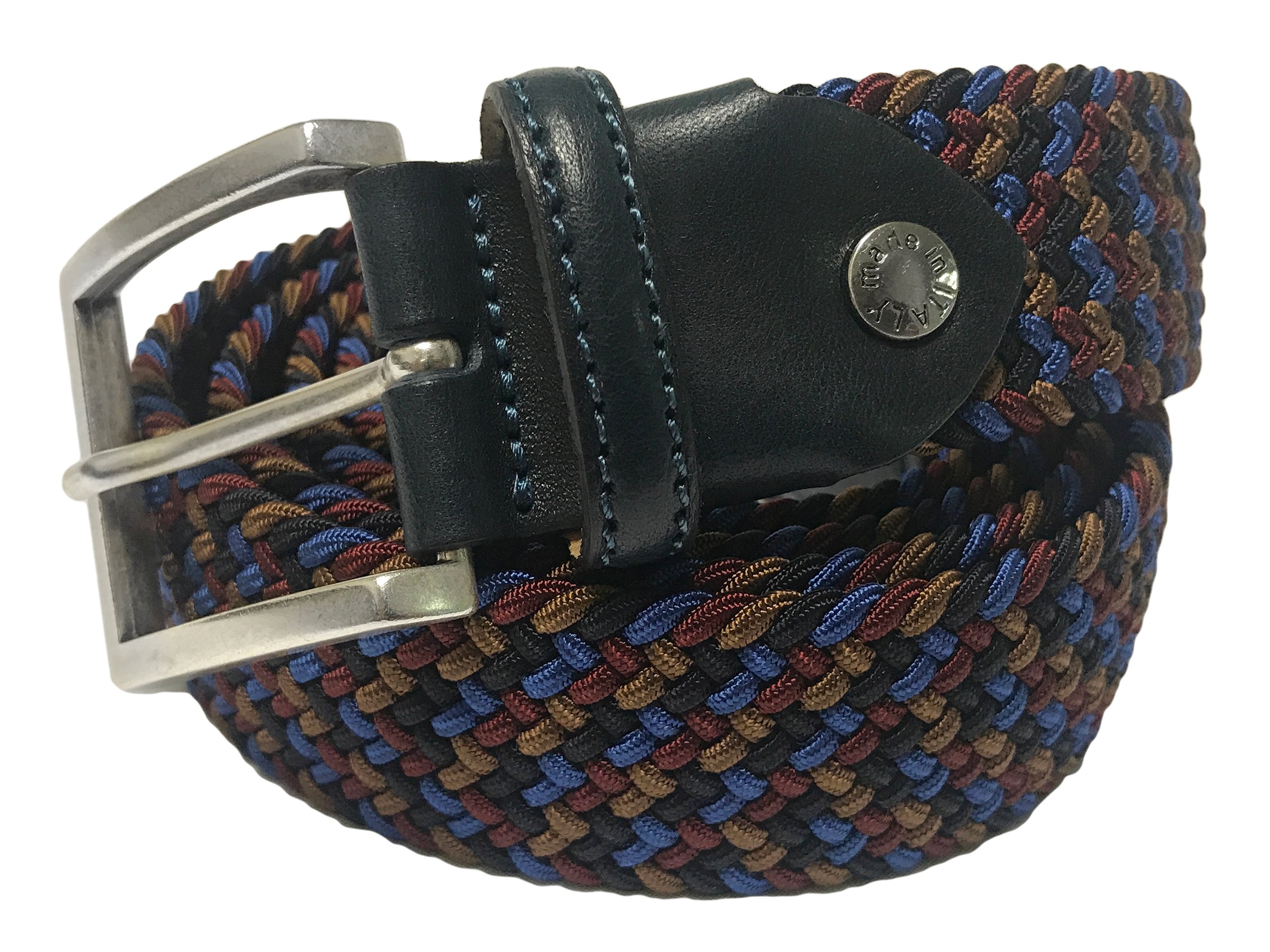 Cotton Stretch Belt Midnight Monochrome