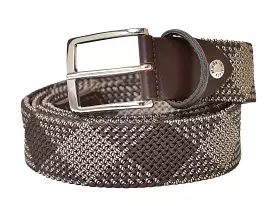 Cotton Stretch Belt Tubular Brown/Beige