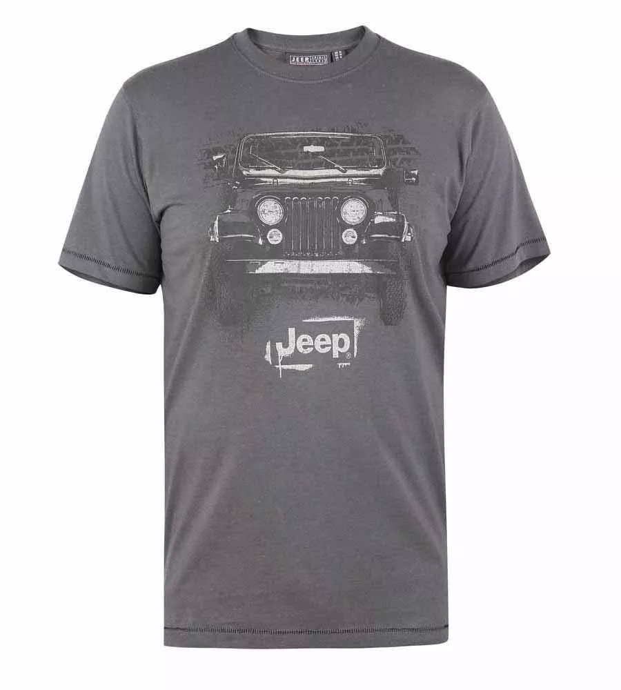 D555 Big Mens Jeep Printed T-Shirt Official Licensed Product (SOMERTON)