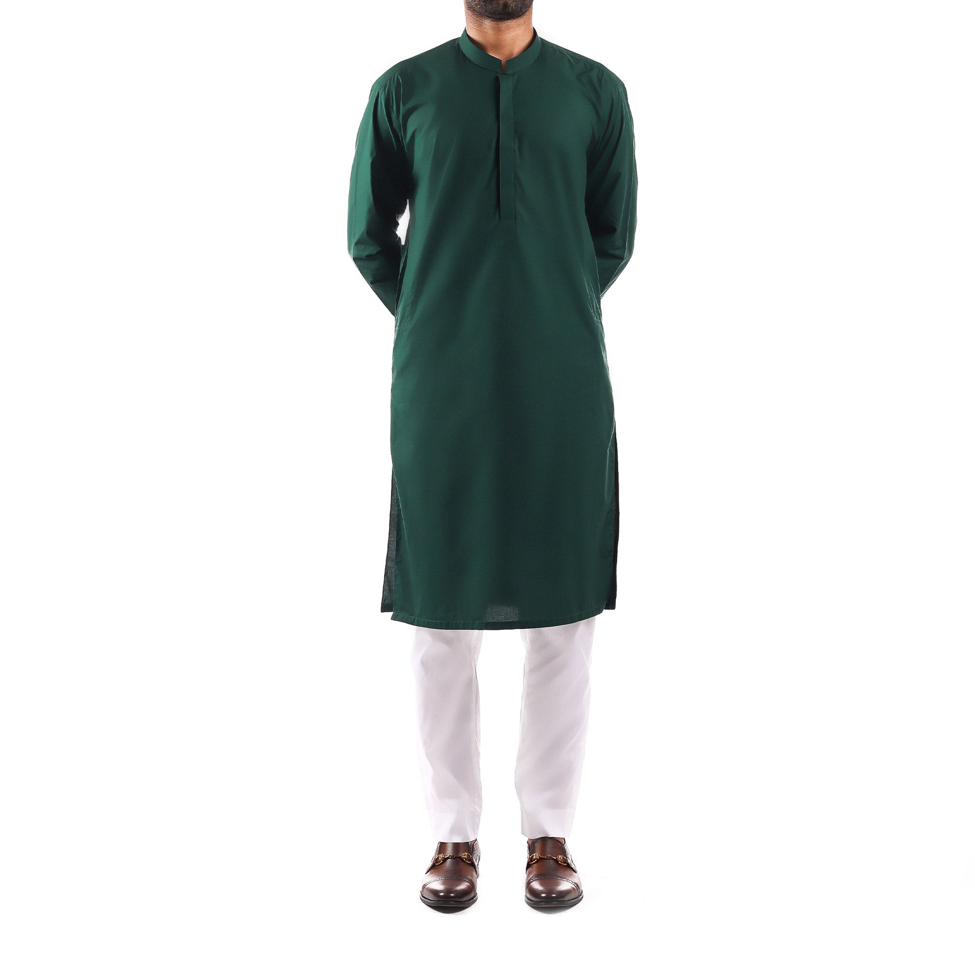 Dark Green Kurta