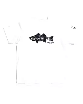 Engineered Garments Screen Print Fish T-shirt