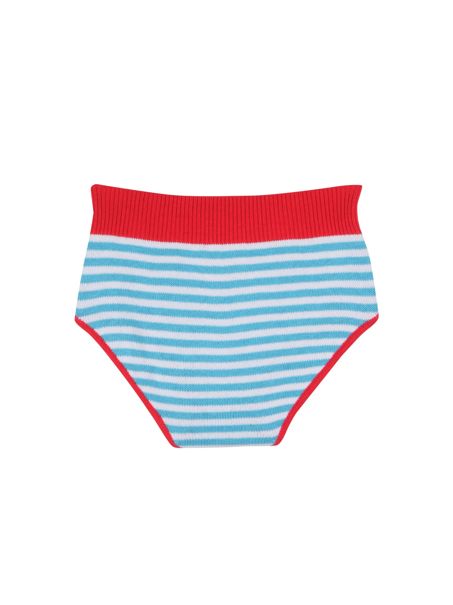 GALLO 1927    STRIPED COTTON BLEND BIKINI BOTTOM