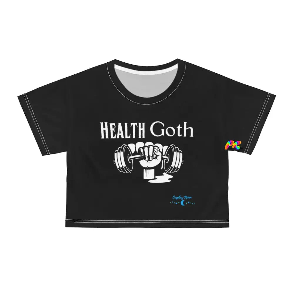 Health Goth Crop T-Shirt