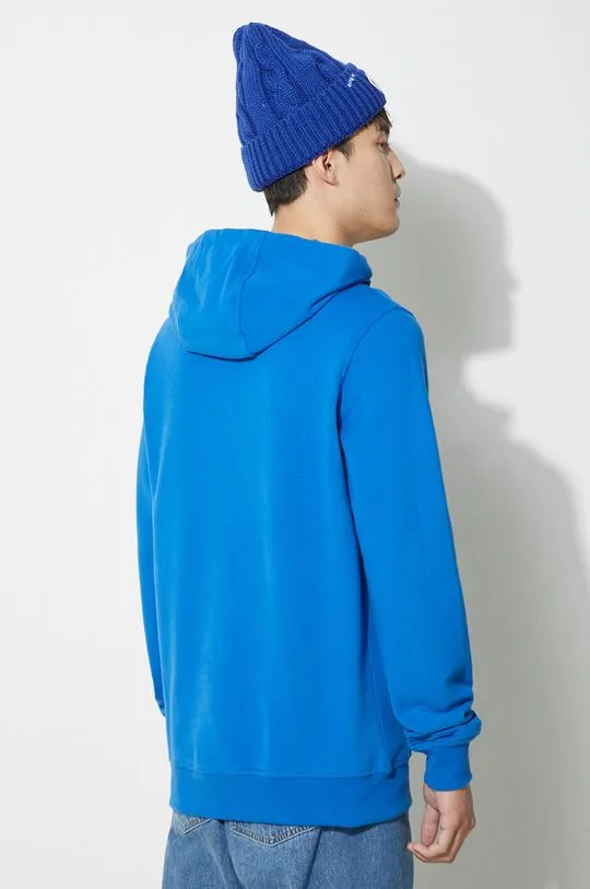 Helly Hansen cotton sweatshirt blue color