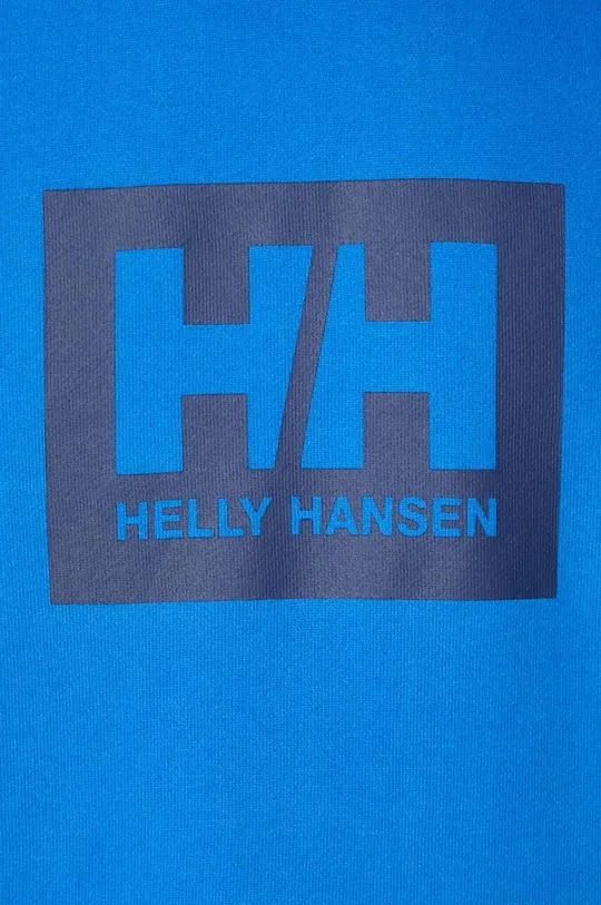 Helly Hansen cotton sweatshirt blue color