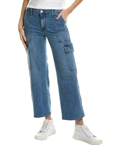 Hudson Jeans Rosalie Gidget Wide Leg Cargo Jean