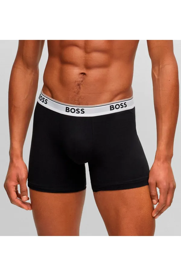 Hugo Boss 3-pack Stretch Cotton Boxers Army