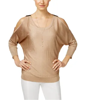 I-N-C Womens Embellished Knit Sweater, TW5