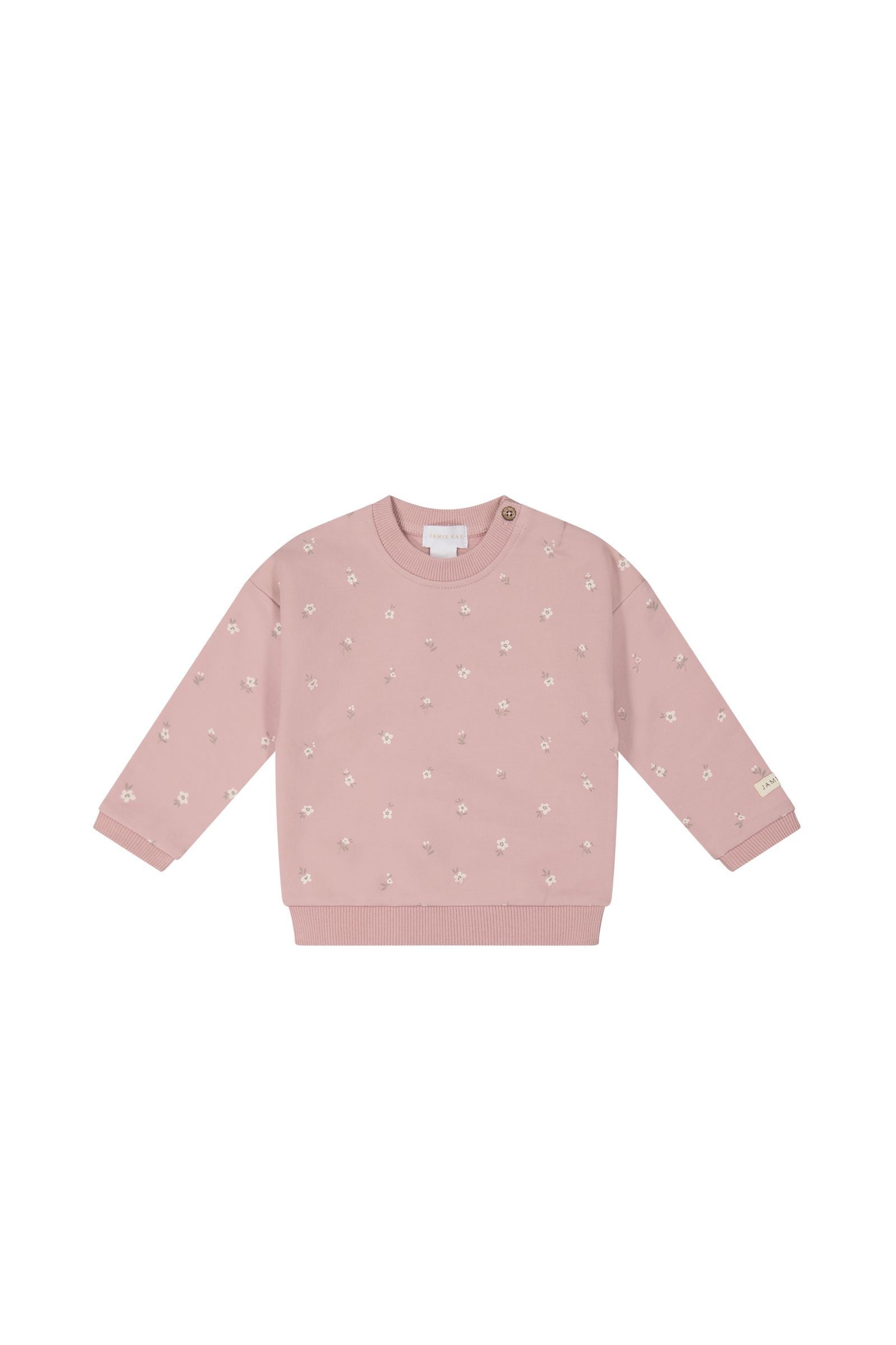 Jamie Kay - Damien Organic Cotton Sweatshirt - Goldie Rose Dust