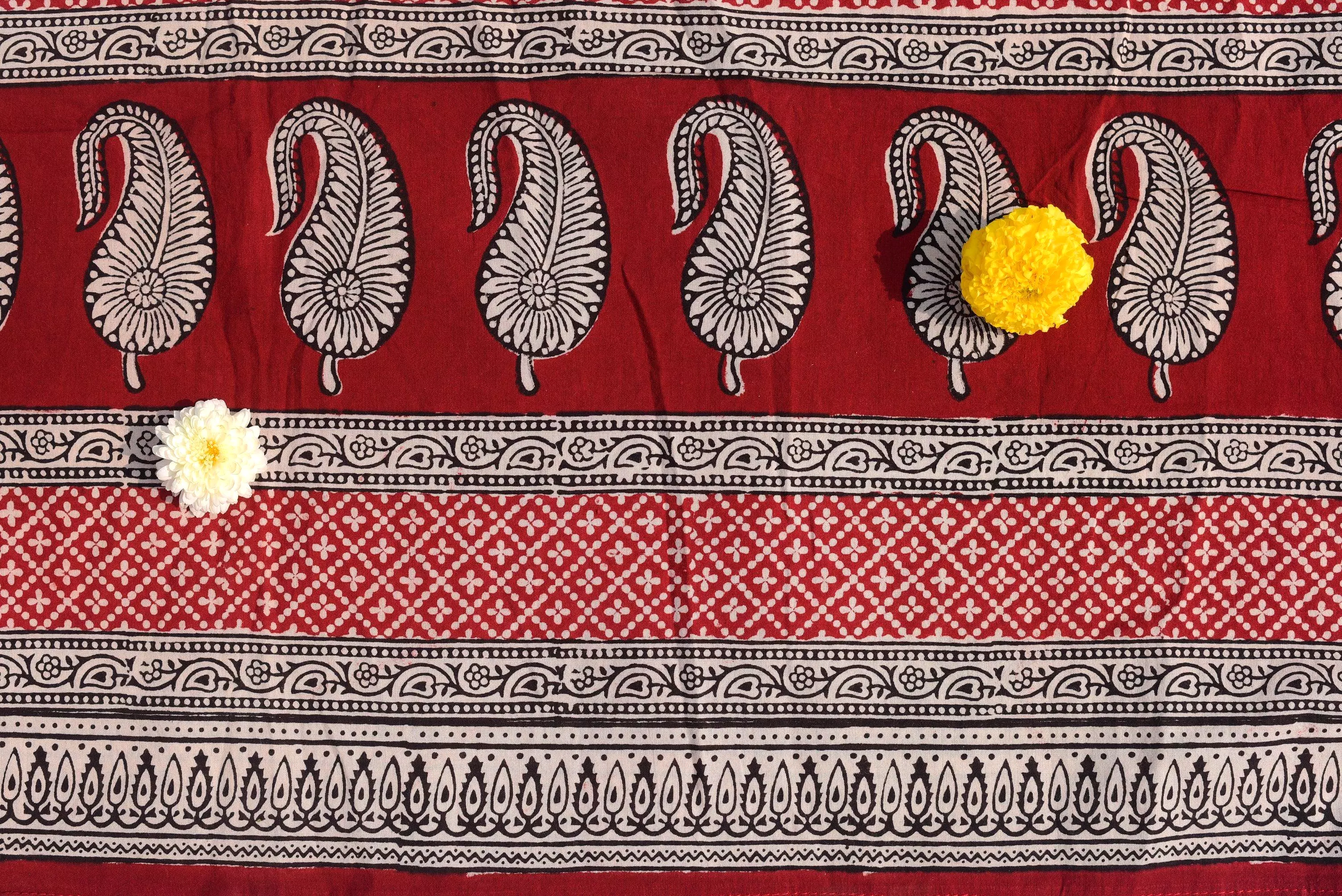 Kaisori Nandana collection - Bagh block printed dupatta