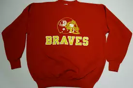 Kamiakin Braves Football Kennewick High School Vintage 80's Kanye Crewneck Sweatshirt