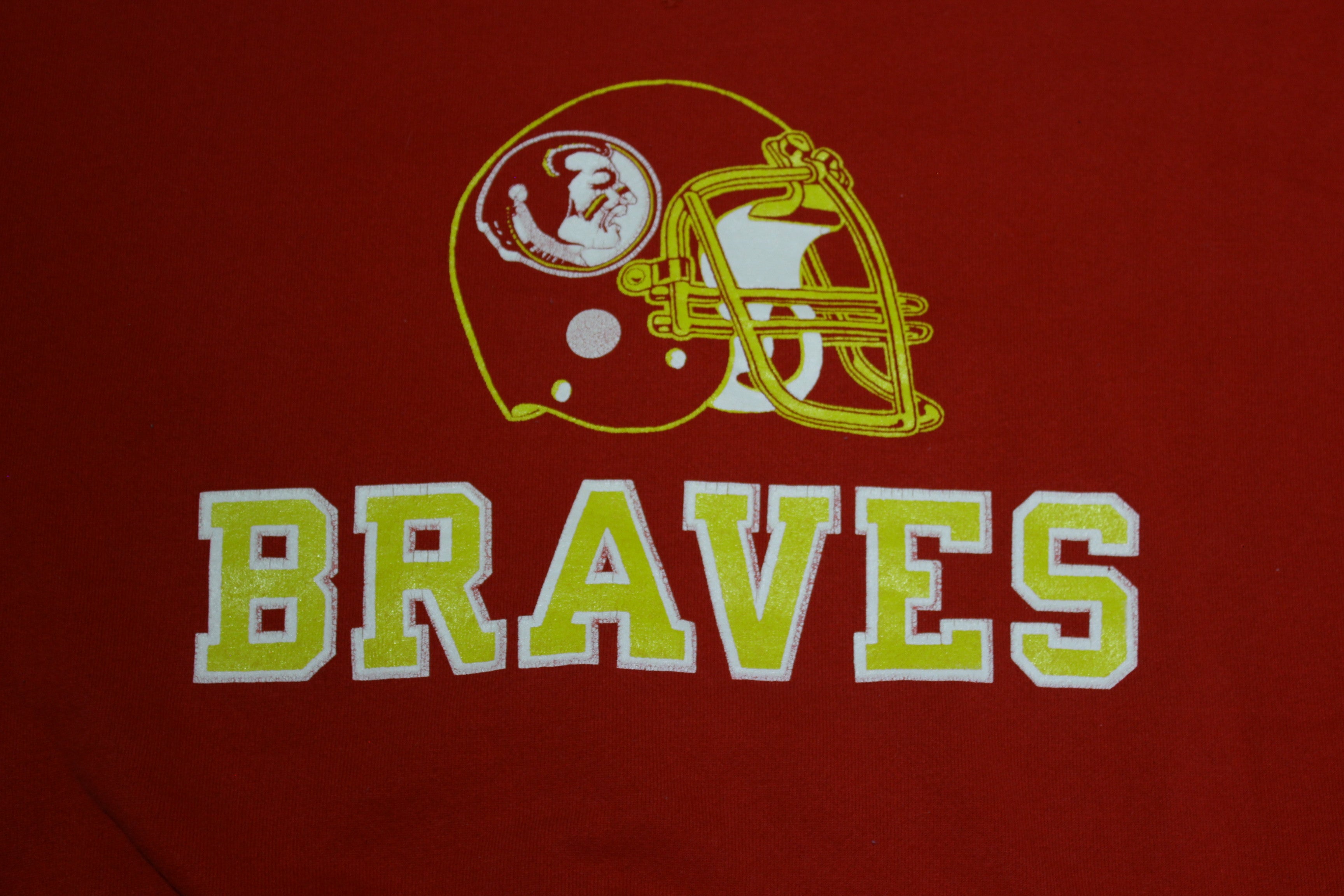 Kamiakin Braves Football Kennewick High School Vintage 80's Kanye Crewneck Sweatshirt