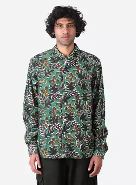 KARDO DESIGN Chintan Block Printed Cord Long Sleeve Shirt