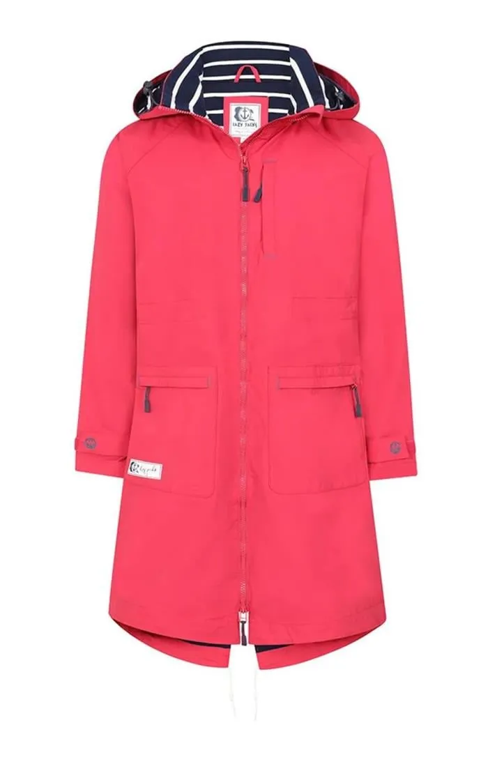 Ladies Lazy Jacks Longline Waterproof Coat