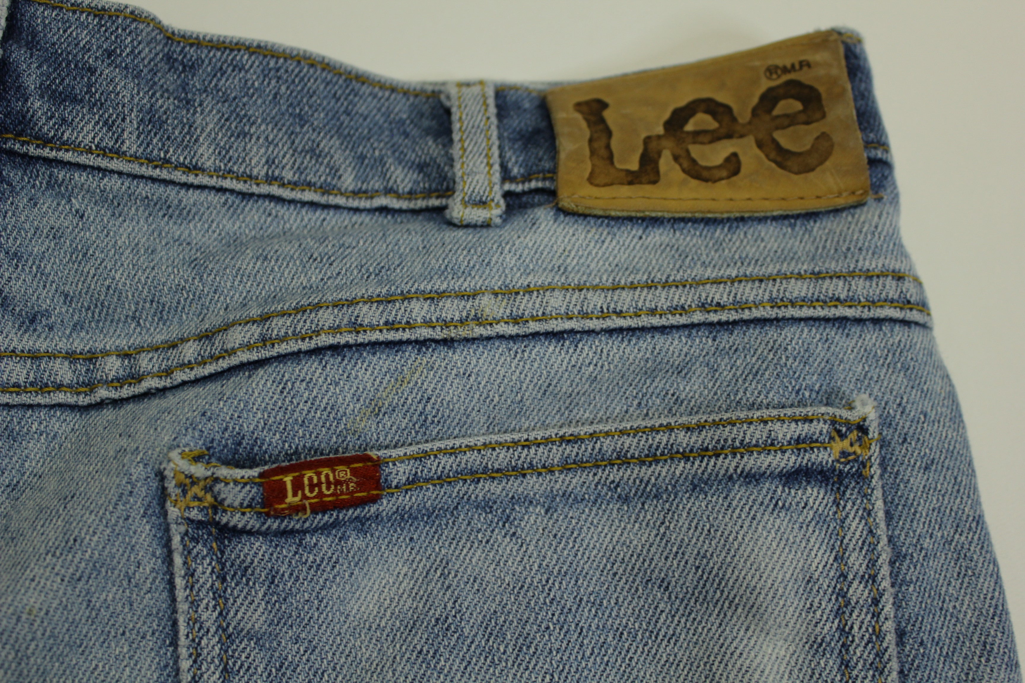 Lee Vintage 80's Made in USA Cut Off Jean Shorts