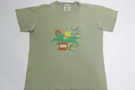 Lego Vintage 1998 Jungle Adventures w/ Johnny Thunder 90's Licensed Character T-Shirt