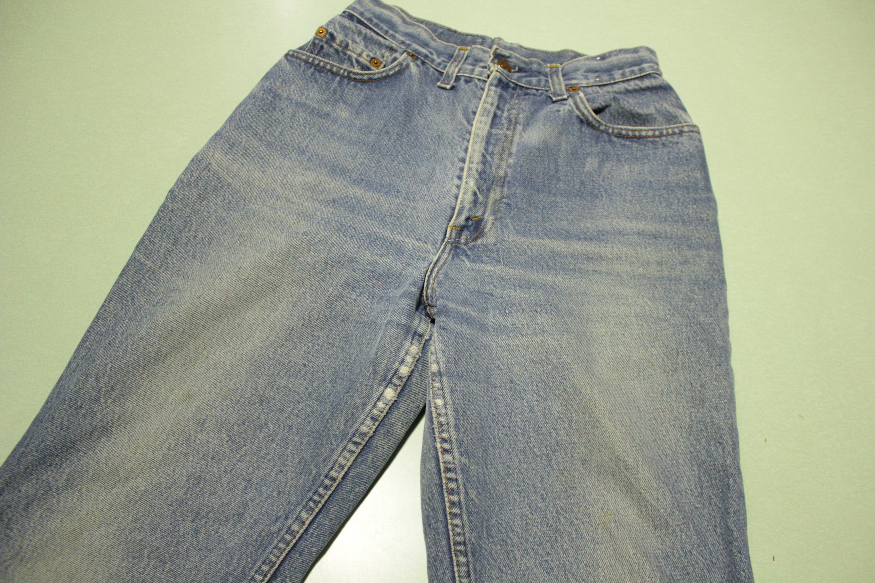 Levis 505 SF 207 Made in USA Vintage 70's 80's Grunge Punk Rock Denim Blue Jeans