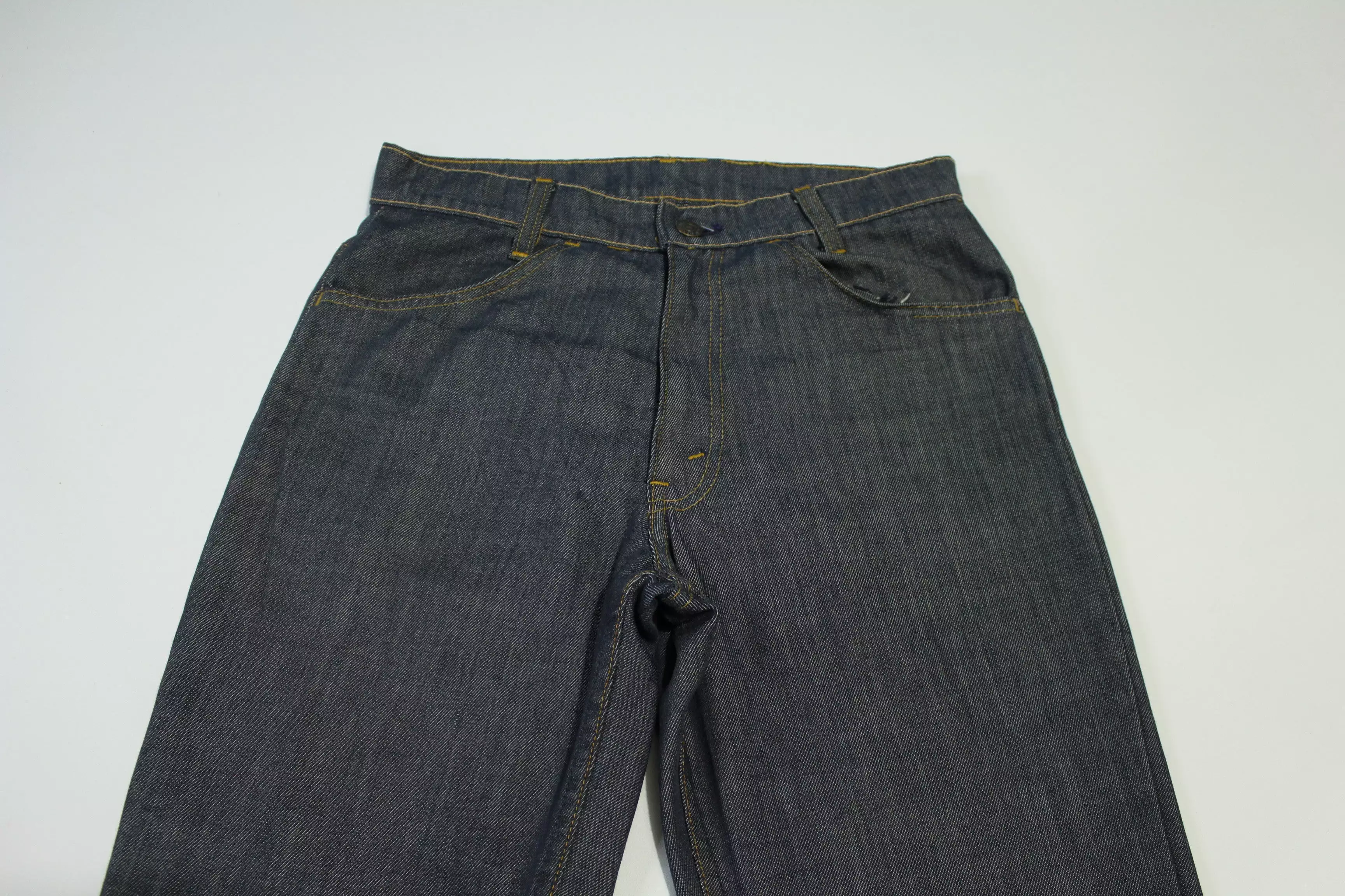 Levis Vintage 70's Orange Tab Talon 42 Zipper Flare Leg Denim Jeans