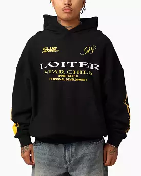 Loiter Star Child Hoodie Black